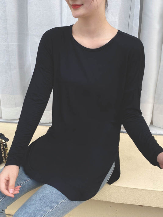 Mid-Length Long Sleeve Top (L-1806)